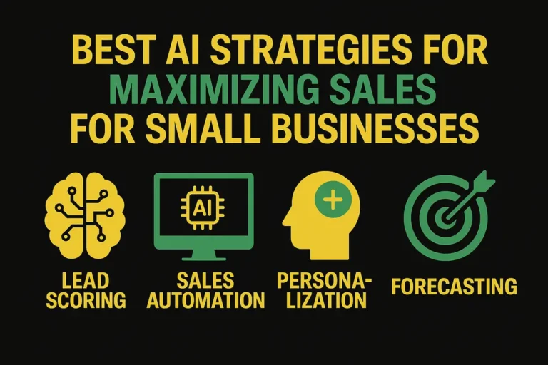 AI Strategies for Maximizing Sales for Small Businesses in 2026
