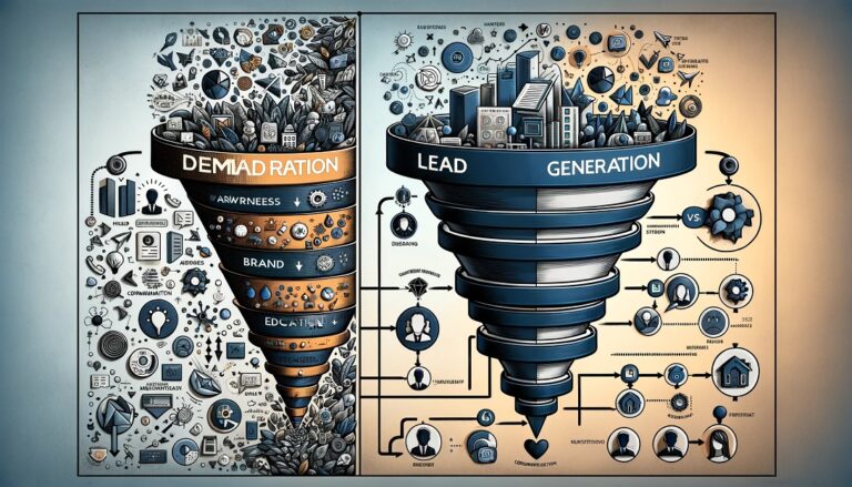 Demand Generation vs. Lead Generation: Cultivating Awareness or Converting Interest?