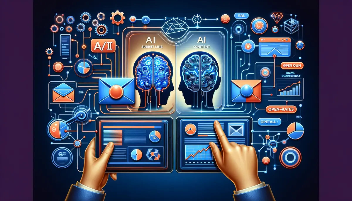 A/B testing with AI