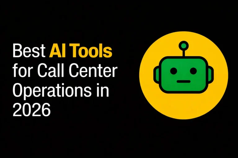 Best AI Tools for Call Center Operations in 2026