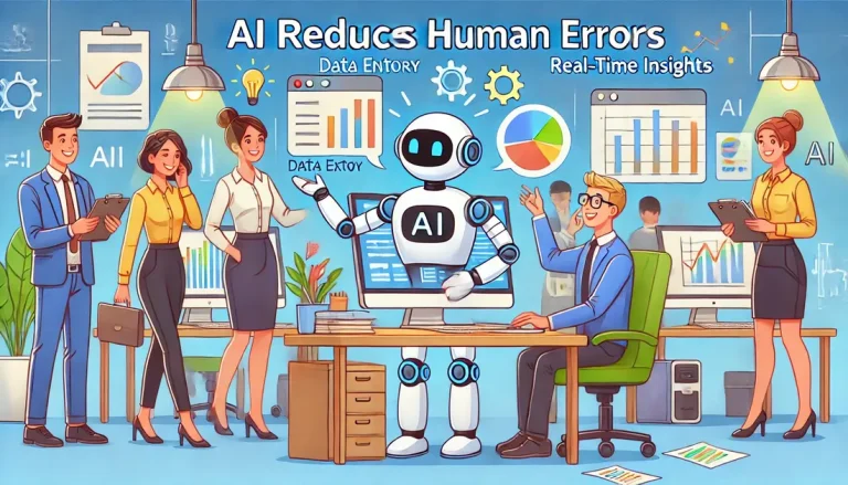 In today’s fast-paced business world, even minor mistakes can lead to significant consequences. From financial discrepancies to data mishandling, human errors are inevitable but costly. Fortunately, Artificial Intelligence (AI) is stepping in to revolutionize error reduction, offering businesses a powerful ally in enhancing accuracy and efficiency. In this blog post, we will delve into how AI is transforming error reduction in various business operations, providing fresh insights and practical examples. 1. The Cost of Human Error in Business Human errors can have a profound impact on businesses. Simple mistakes like data entry errors, miscommunications, or procedural oversights can lead to financial losses, legal issues, and damaged reputations. According to industry reports, businesses lose millions annually due to preventable mistakes. Understanding the true cost of human error highlights the importance of seeking innovative solutions like AI to mitigate these risks. 2. AI-Powered Data Management AI in Data Entry and Processing: AI excels at automating repetitive tasks such as data entry and processing. Unlike humans, AI systems do not tire or lose focus, ensuring that data is recorded accurately and consistently. For example, AI tools can scan and input data from invoices, reducing the chances of manual errors and streamlining accounting processes. Real-Time Data Analysis: AI's capability to analyze vast datasets in real-time helps businesses identify and correct errors promptly. In the financial sector, AI can monitor transactions for anomalies, flagging potential fraud or inconsistencies that might be overlooked by human analysts. This proactive approach not only reduces errors but also enhances security and compliance. 3. Enhancing Operational Efficiency with AI Automating Routine Tasks: By automating routine and repetitive tasks, AI frees up employees to focus on more strategic and creative endeavors. For instance, AI chatbots can handle common customer queries, providing quick and accurate responses while allowing customer service representatives to tackle more complex issues. Predictive Maintenance: In manufacturing, AI is used to predict equipment failures before they occur. By analyzing data from sensors and machines, AI can forecast when maintenance is needed, preventing breakdowns and reducing downtime. This not only ensures continuous production but also minimizes the cost associated with unexpected repairs. 4. AI in Decision-Making Data-Driven Insights: AI’s ability to process and analyze large volumes of data provides businesses with valuable insights for decision-making. AI tools can identify trends, predict outcomes, and suggest optimal strategies based on comprehensive data analysis. This helps managers make informed decisions quickly, reducing the risk of errors caused by incomplete or incorrect information. Scenario Planning: AI can simulate various business scenarios, allowing decision-makers to explore different strategies and their potential impacts. This is particularly useful in strategic planning, where understanding the possible outcomes of decisions is crucial for success. By providing a clear picture of risks and benefits, AI supports more accurate and confident decision-making. 5. Improving Customer Interactions AI-Driven Customer Support: AI enhances customer interactions by providing quick and accurate responses. AI chatbots and virtual assistants can handle a wide range of customer queries, ensuring that customers receive timely and consistent information. This reduces the chances of miscommunication and improves overall customer satisfaction. Personalized Experiences: AI can analyze customer data to offer personalized recommendations and services. In e-commerce, for example, AI algorithms can suggest products based on a customer’s browsing history and preferences, enhancing the shopping experience and reducing the likelihood of dissatisfaction. 6. Overcoming Challenges in AI Implementation Initial Investment and Costs: Implementing AI solutions requires a significant initial investment in technology and infrastructure. However, businesses should view this as a long-term investment that will yield substantial returns in terms of efficiency, accuracy, and cost savings. Ensuring Data Quality: AI systems rely on high-quality data to function effectively. Businesses must invest in robust data management practices to ensure that the data used is accurate, complete, and relevant. This involves regular data cleaning, validation, and updating. Employee Training: Successful AI implementation requires that employees are adequately trained to use and interact with AI systems. Providing comprehensive training and ongoing support ensures that staff are comfortable and proficient with the new technology, maximizing its benefits. Conclusion Reduce Human Error with AI