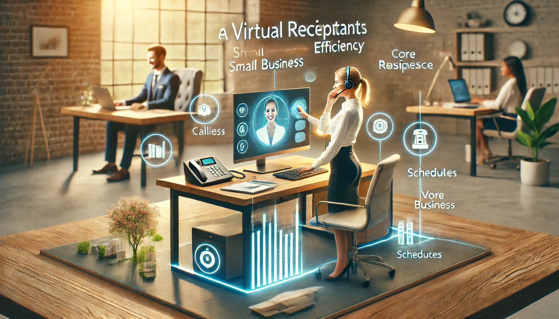 How to Maximize Efficiency in Small Businesses with a Virtual Receptionist