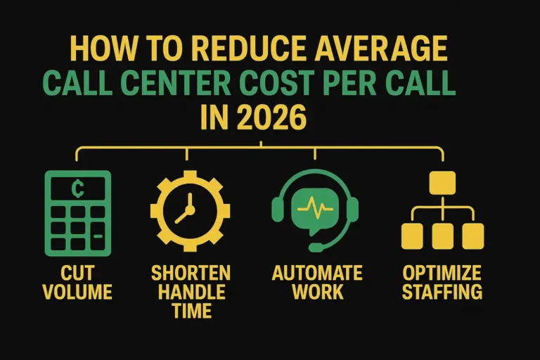 How to Reduce Average Call Center Cost Per Call in 2026