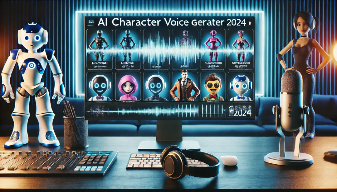 The Best AI Character Voice Generators for 2024