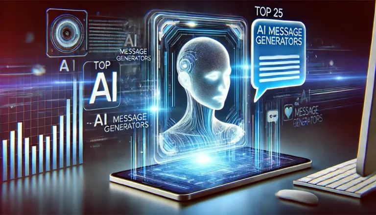 The Top 25 AI Message Generators for You