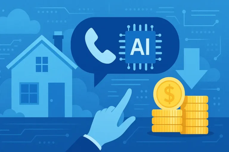 How AI Calling Cut Costs for Home Insurance Companies