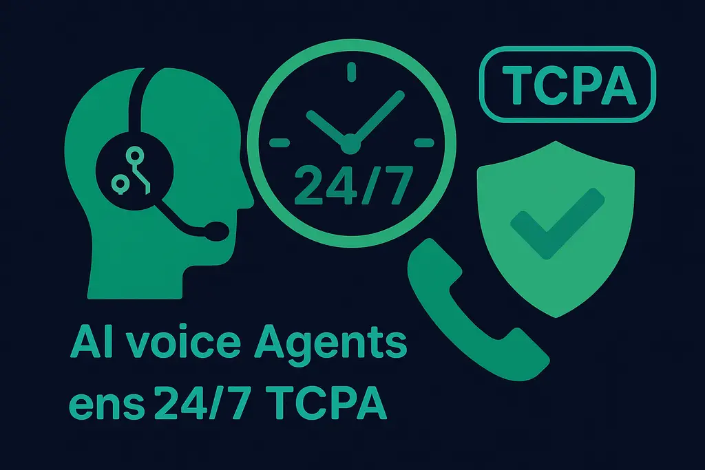 7 Ways AI Voice Agents Ensure 24 7 TCPA Compliance