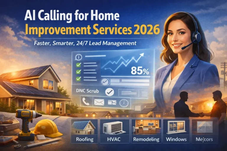AI Calling for Home Improvement Services (2026)