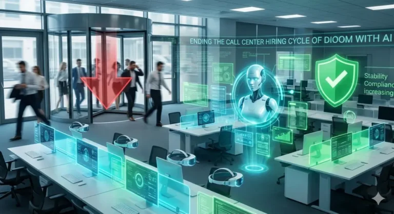 Ending the Call Center Hiring Cycle of Doom with AI