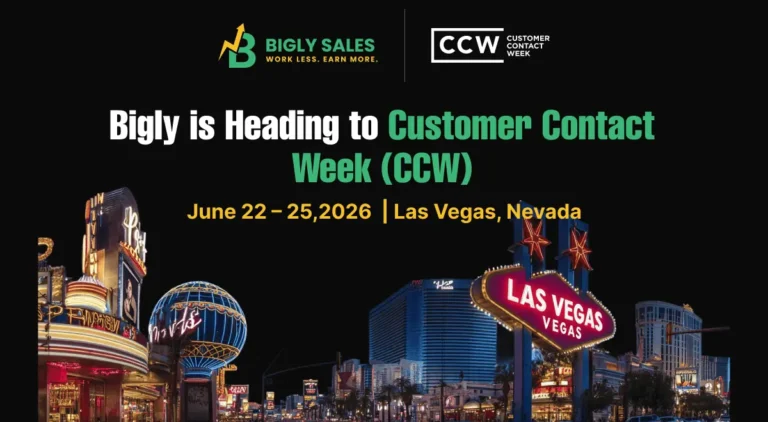 Bigly Sales to Attend Customer Contact Week (CCW) 2026 Las Vegas