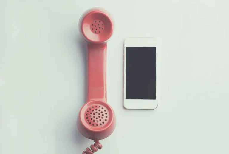 IVR keypad menu on the left versus an AI voice agent waveform on the right, showing the difference between old and new call center technology