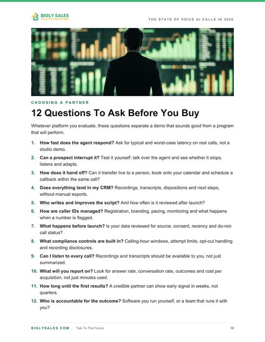 White paper page: 12 questions to ask before you buy