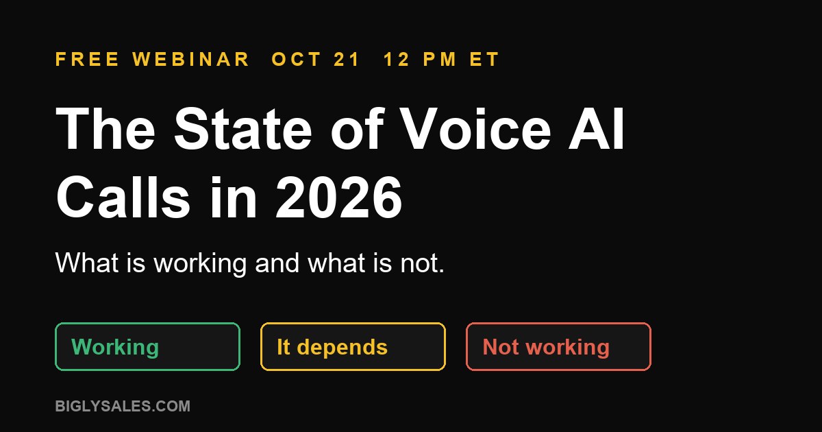 Dark slide titled The State of Voice AI Calls in 2026 with green, yellow and red scorecard labels