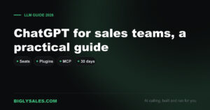 chatgpt business for sales teams featured a 2