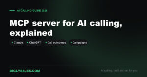 mcp server ai calling featured a